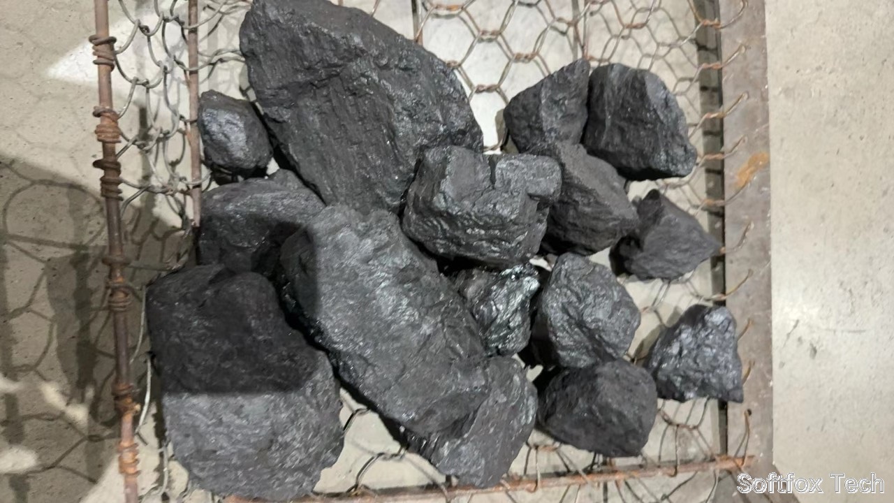 Softfox DRX sorted gangue-bearing coal sample